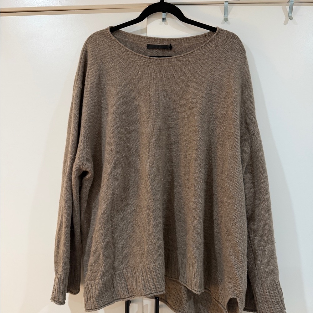 Jenni Kayne Everyday Sweater - Taupe Crewneck